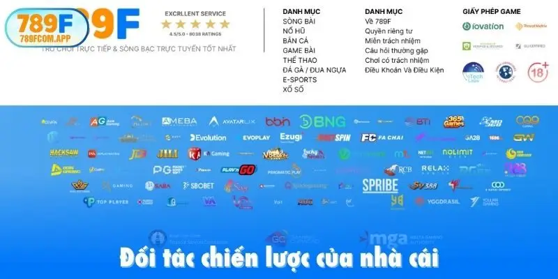 Đối tác chiến lược của nhà cái